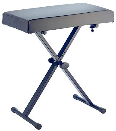 Stagg KEB-A30 X Style Keyboard Bench - Black