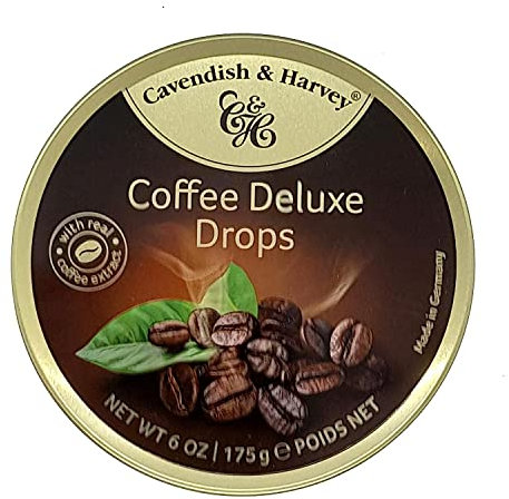 Cavendish Caramelos con Café - 1 Paquete de 9 x 19.44 gr - Total: 175 gr