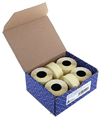 Avery Etiketten Black Out/BO1226W 26x12 mm weiß Inh.10