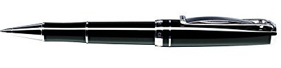 Cleo Skribent Kugelschreiber Platinum, schwarz