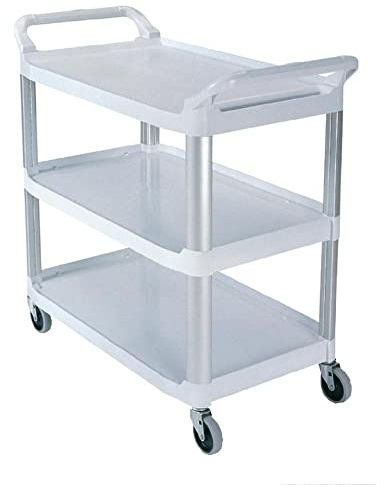 Rubbermaid Commercial Products 1814567 Xtra Open Cart, White