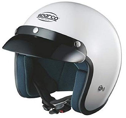 SPARCO 0033170XS Helm J-1 Club, Größe XS Bianco