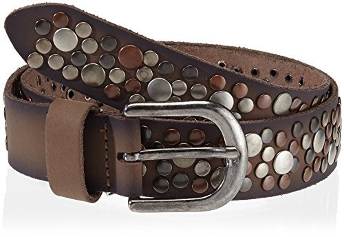 s.Oliver Damen Gürtel 38.899.95.1461, Gr. 95 cm, Braun (Braun 8493)