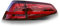 Finest Folia C015 Rückleuchten Aufkleber (Red)