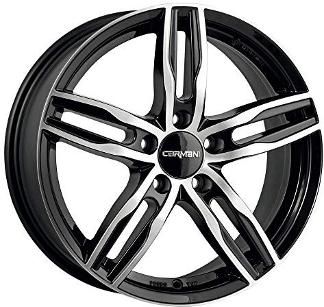 CARMANI 14 Paul black polish 7x16 ET45 5.00x114 Hub Bore 72.60 mm - Alu felgen
