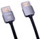 HiViLux Ultra Slim/Flexibel HDMI Kabel [Neuster Standard] Metal Stecker | extra Dünn | 3D | 4K@120Hz/UHD/2160P | HDR 10| eARC | HDCP(1m)