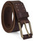 Timberland Herren 40 mm großer Ledergürtel zum Hochziehen Gürtel, Dunkelbraun, 52