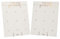 Ginger Ray BR-352 Botanical Wedding Donut Wall Bronzefolie, 2 Paneele, Papier, Passend für 18, Bronze