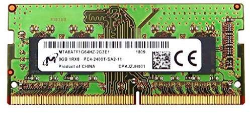 MTA8ATF1G64HZ 8GB 1Rx8 DDR4 SO-DIMM PC4-19200 2400MHz 260-Pin Non-ECC CL17 1.2V Laptop Memory Module MTA8ATF1G64HZ-2G3E1 Pièce de rechange compatible pour Micron compatible et ordinateurs portables