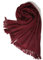 QXIYUAN Herbst und Winter Frauen warmen Schal Purpurroten monochromen Schal Yak Wolle Twill Schal
