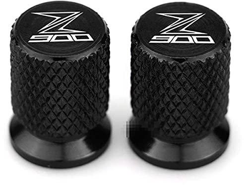 JABL Motorrad CNC Aluminum Reifenventil Ventilkappen, für Kawasaki Z900 2017-2020 Staubkappen Vorbau Valve Caps Abdeckungen, Motorbike Zubehör