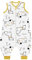 Chilsuessy Gigoteuse d'été pour bébé - Avec pieds - Tog 0,5 - 100 % coton - Pour garçons et filles - Motif chiot de dessin animé - 100 cm (1 pièce)