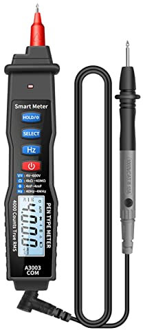 DEWIN Pen Multimeter,Multimetro a Penna Digitale Tester di tensione AC DC Tester a Penna Tester di Continuità,Tester Elettrico con NCV