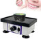 ECUTEE Dental Oszillator Gips Vibrator Square Dentalrüttler Gipsrüttler Rüttler Vibrator 120W Lab Equipment Vibrating für Dentallabor-Ausrüstung Zahnärztlicher Krankenhaus Zahnarzt Klinik