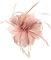 NIDONE Fascinateurs pour Femmes, Chapeau en Filet à Fleurs pour Les fêtes de Mariage, Fascinateur avec Clip pour Bandeau pour Les décorations de Mariage Chapeau Coiffure