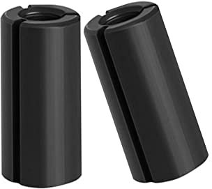 Wilsnsun 2Pack 1/2 to 1/4 Router Collet Reduction Sleeve Tool Bit 12.7-6.35mm