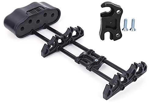 Faretra da Caccia Universale, Leggera a Sgancio Rapido per Arco Compound e Ricurvo, Contiene 5 Frecce, Assorbe Le Vibrazioni, Riduce Il Rumore, Lunghezza 30 Cm, Larghezza 14 Cm