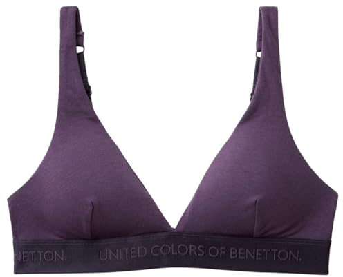 United Colors of Benetton Reggiseno 3OP81R01F Intimo, Viola, L Donna