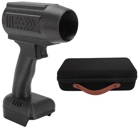 Souffleur Jet Dry, Mini Souffleur Jet Dry 150 000 TR/Min, Souffleur d'air Turbo Portable sans Fil, Dépoussiéreur d'air électrique à Vitesse Réglable pour Voiture, Clavier