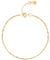 Einzelstück® Singapur Armband 925 Sterling Silber I Gedrehtes Silberarmband I Echtschmuck Armkette (Memory Armband Gold)