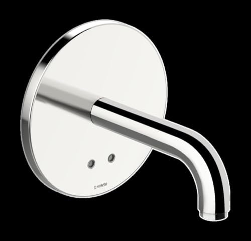 HANSA HANSAELECTRA Waschtischarmatur, Bluetooth, berührungslos, Ausladung 170 mm, Temperatur einstellbar, 81802109
