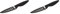 Pradel Jean Dubost 1/10509 Couteau Céramique Lame Noir (Lot de 2)