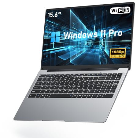 FUNYET Laptop 15,6 pollici 16+ 1 TB Support Extension 1TB (HDD-2TB) 4 core Celeron N5095 (fino a 2,9 GHz) 1920 x 1080IPS PC Portatile, Laptop WiFi,Convertibile 180 ° BT4.2 Mini HDMI
