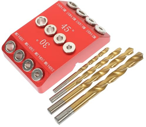 Gadpiparty 1 Set Portable Drill Drill for Angled Holes Aluminum Alloy Red Drill Drill Press