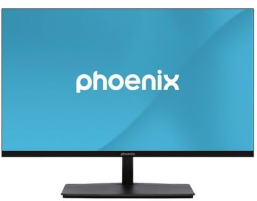 Phoenix Technologies | Monitor LED Prisma | 24 Pulgadas, Negro, Full HD 1920x1080, HDMI | 100Hz, 5ms, Panel IPS, VESA | Imagen para Trabajo y Gaming