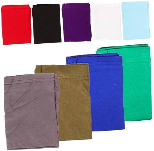 BESTYASH 9stücke Teiliges Dreadlock Hut Mit Elastischem Kopfband Unisex Vielseitige Kopfwraps Für Dreads Zöpfe Und Lockiges Haar Bequem Und Leicht Anzupassen