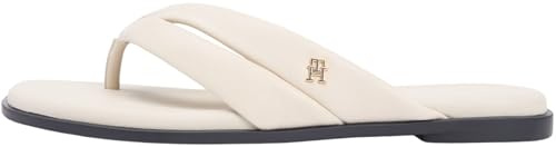 Tommy Hilfiger Damen Elevated Toe Post Lth Sandal Fw0fw09216Flache Sandalen