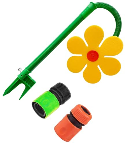 Whirling Flower Sprinkler Head For Full-Circle Turf & Garden Coverage Long-Lasting Outdoor Irrigation Setup Automatic Rotating Sprinkler