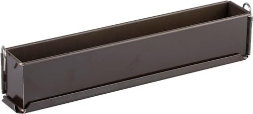 Gobel - Molde de Paté Largo Liso (Mini) - Brown - 30 cm x 4cm x 6 cm