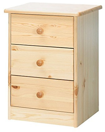 Steens Mario Natural Lacquer 3-Drawer Chest