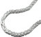 4mm Armschmuck Armband Armkette Königskette aus 925 Massiv Silber Unisex 19cm
