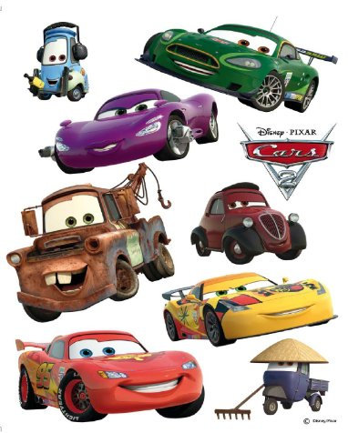 Wand Sticker DK 887 Disney Cars