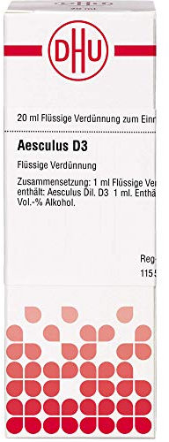 DHU Aesculus D3 Dilution, 20 ml Lösung