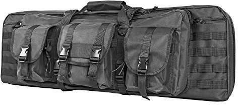 NcStar Vism Double Rifle Carbine Case, Urban Gray, 36-Inch