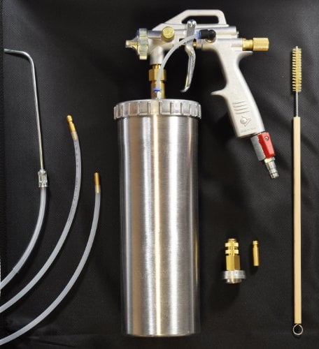 Druckbecherpistole Hohlraumpistole Unterbodenschutz Druckluft Heißwachs