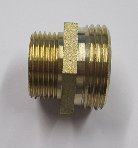 Schraubverbindung Reduziernippel mit 2 Außengewinden 3/4 Zoll auf 1 Zoll