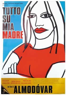 Générique All About My Mother – Pedro Almodovar – 68 x 98 cm Poster