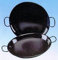 La Ideal Paellera (acero esmaltado, 24 cm), Metal, Negro