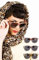 PIMP Brille für Erwachsene - Leopard