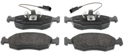Ferodo FDB4353 Brake Pad Set, disc brake - (set of 4)