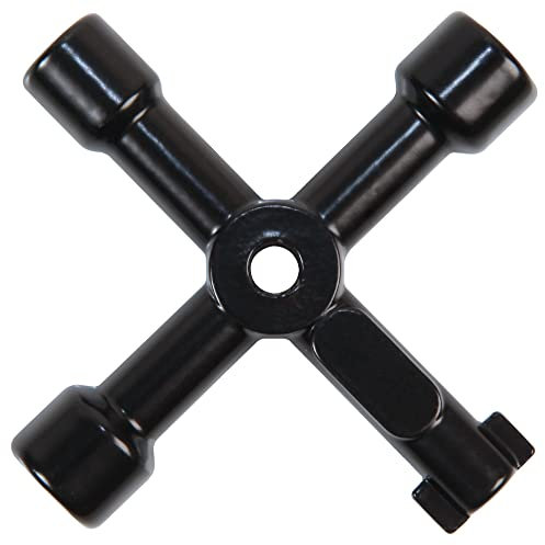 Duratool D02368-BPSTL09894 - Utility Key, 4-Way, Metal
