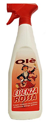 Olè - 12 unidades de espray detergente multiusos perfumado de 750 ml.