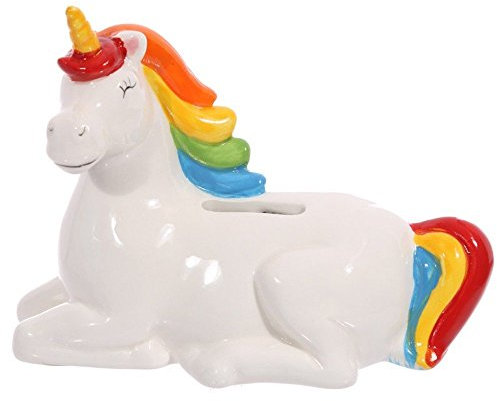 Puckator Unicorn Rainbow Moneybox