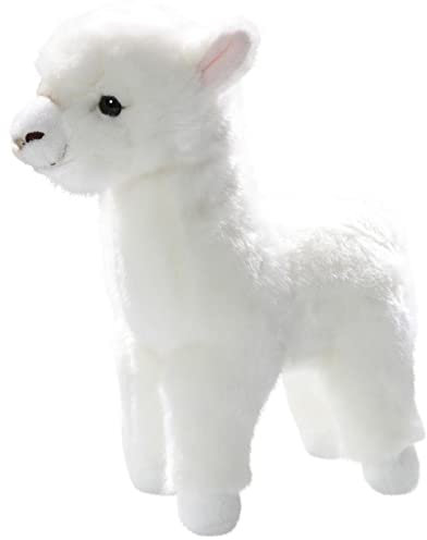 Carl Dick Lama stehend weiß, Plüschtier, Kuscheltier, ca. 25cm lang, ca. 27cm hoch 3436