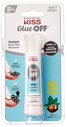 Kiss Glue Off False Nail Remover 13.5mL (0.45 US fl.oz.) KGO01