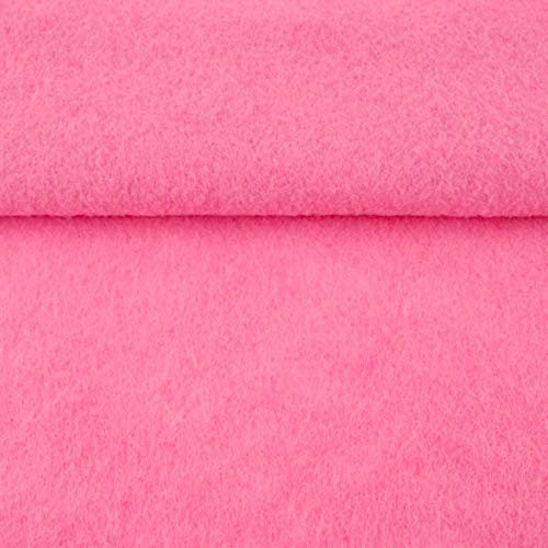 Stofftreff Santi Bastelfilz-Platten-20 cm x 30 cm in 36 Farben-Stückware (Rosa)